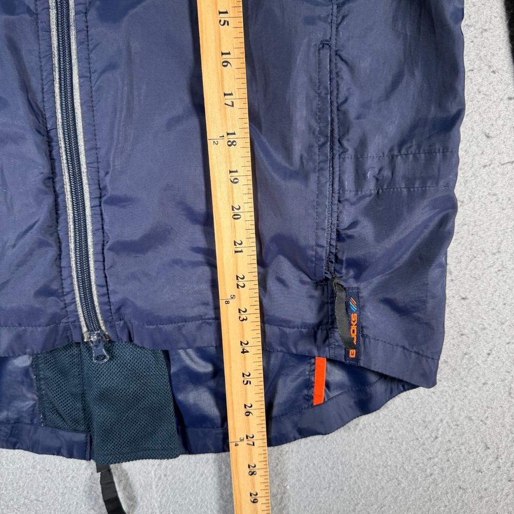 Vintage Brooks Windbreaker Jacket Womens Medium‎ Blue Running Sportswear Y2K - Picture 7 of 11